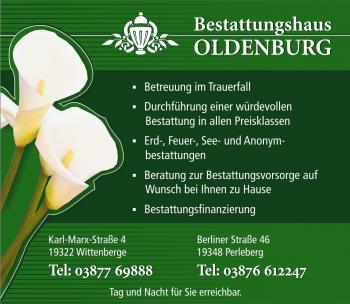 Bestattungshaus Oldenburg Bestatter Preisvergleich De